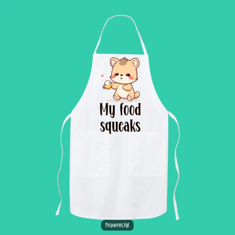 Funny Playful Animal Apron: Cook with a Side of Fun