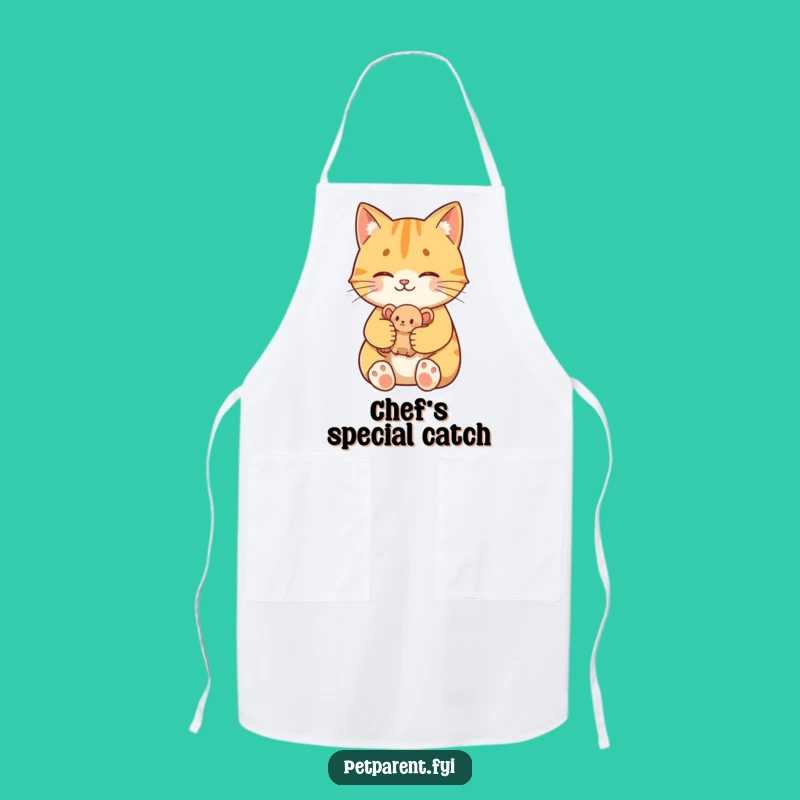 Funny Proud Cat Apron - Chef's Companion For The Feline-Obsessed