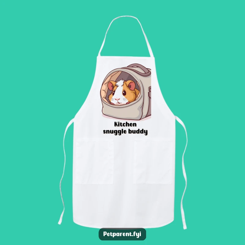 Funny Guinea Pig Carrier Apron: Cook with Cozy Critter Flair