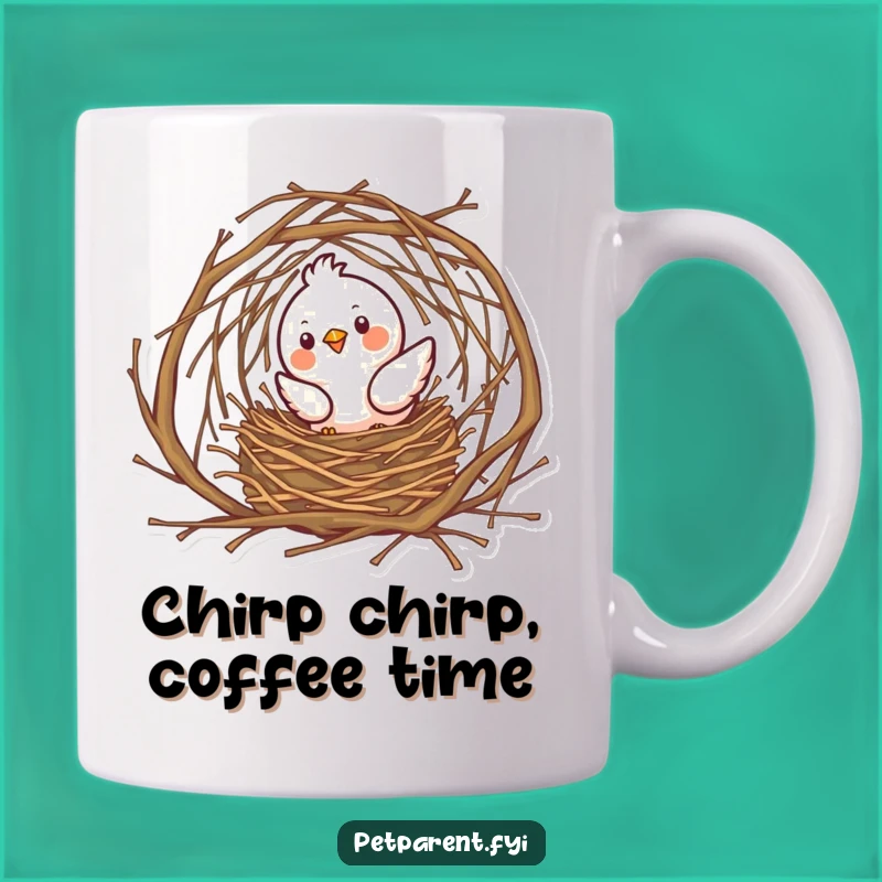 Funny Bird Nest Builder Mug: Whimsical Craftsmanship, A Delightful Funny Gift