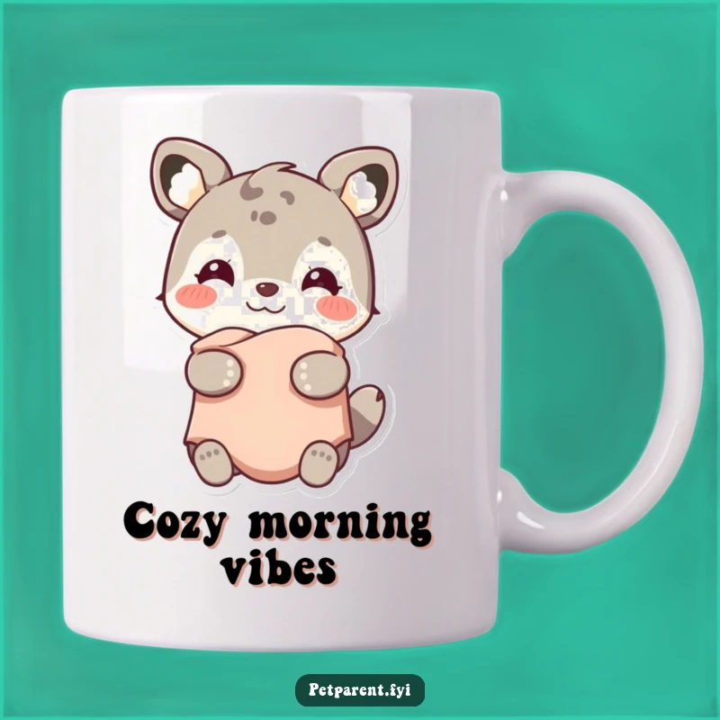 Funny Cozy Animal Blanket Mug: A Cheerful Gift for Comfort Lovers