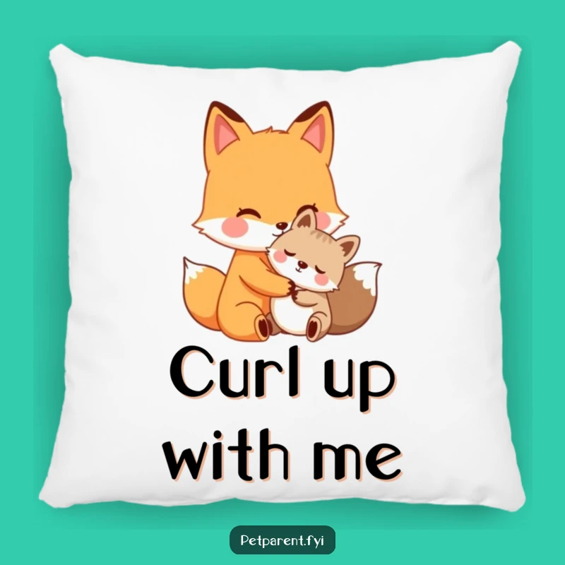 Funny Fox Hug Pillow - Cozy Comfort & Perfect Friendship Gift Accent
