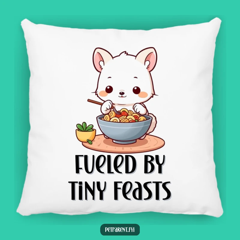 Cute Funny Squirrel Chef Pillow: Cozy Animal Decor For Couch Lovers