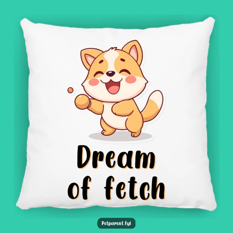 Funny Fetch Animal Pillow: Cozy Comfort, Playful Pet Lover Cushion, Ideal Funny Gift