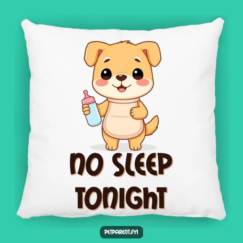 Funny Happy Dog Chef Pillow: Snuggle Up with Adorable Humor!