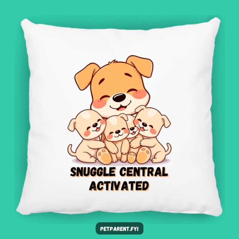 Funny Dog Pillow: Soft Puppy Cuddle Cushion, Cozy Funny Gift for Dog Aficionados