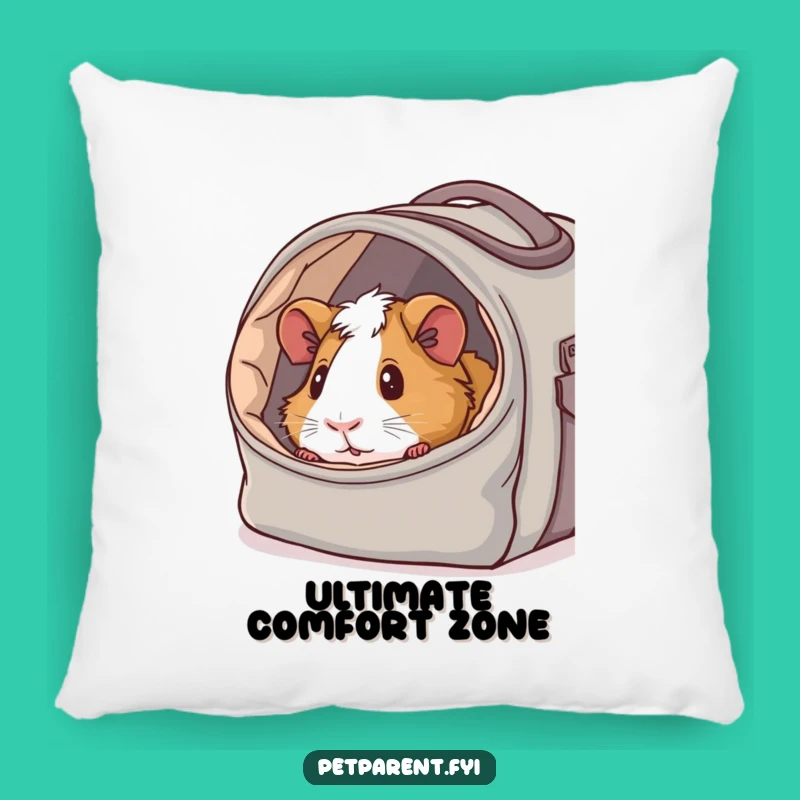 Funny Guinea Pig Carrier Pillow: Cozy Comfort for Critter Lovers