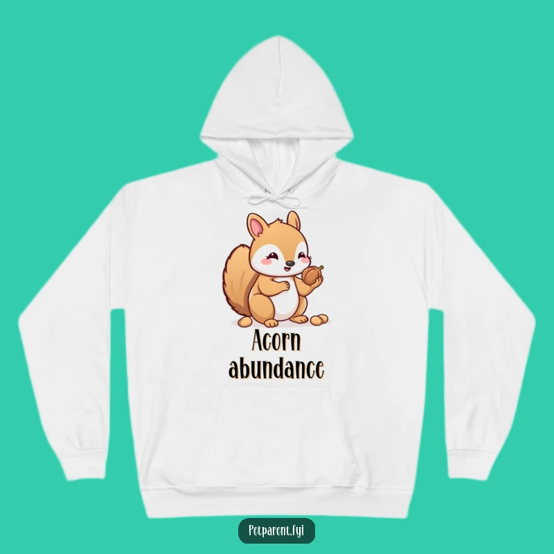 Funny Kawaii Squirrel Hoodie: Cozy Nut Sharer - Warm & Kind Gift Hoodie