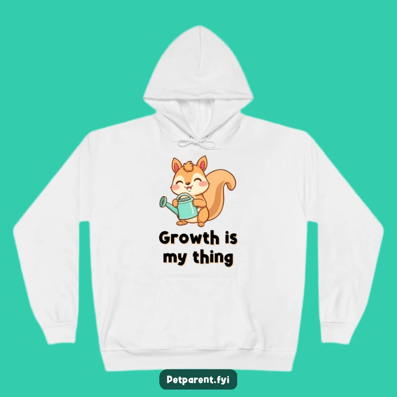 Cozy Funny Squirrel Hoodie: Garden Vibes for a Joyful Everyday Look