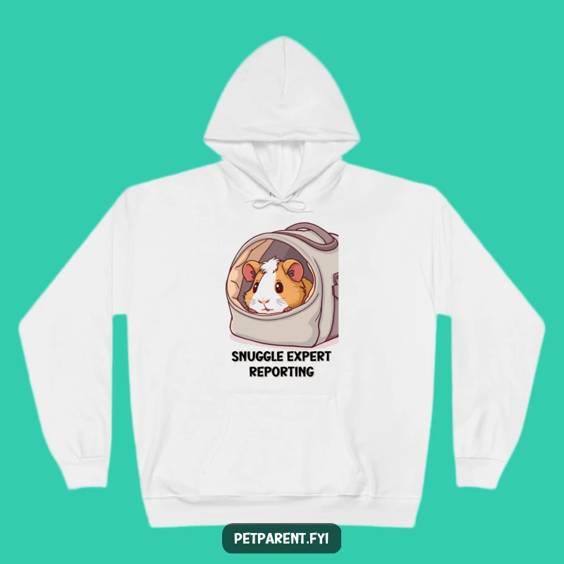 Funny Guinea Pig Carrier Hoodie: Cozy Comfort for Critter Lovers