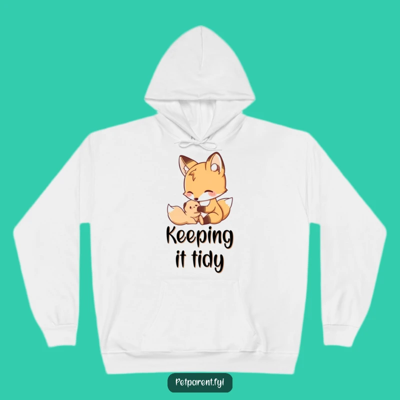 Funny Nurturing Fox Hoodie - Cozy Comfort For The Kindhearted