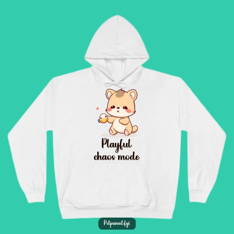 Funny Playful Animal Hoodie: Cozy Comfort with a Side of Fun