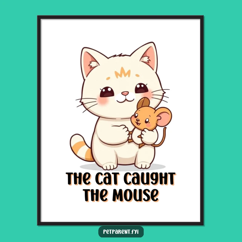 Free Printable Cat Wall Art: Funny Proud Cat DIY Funny Downloadable Gift