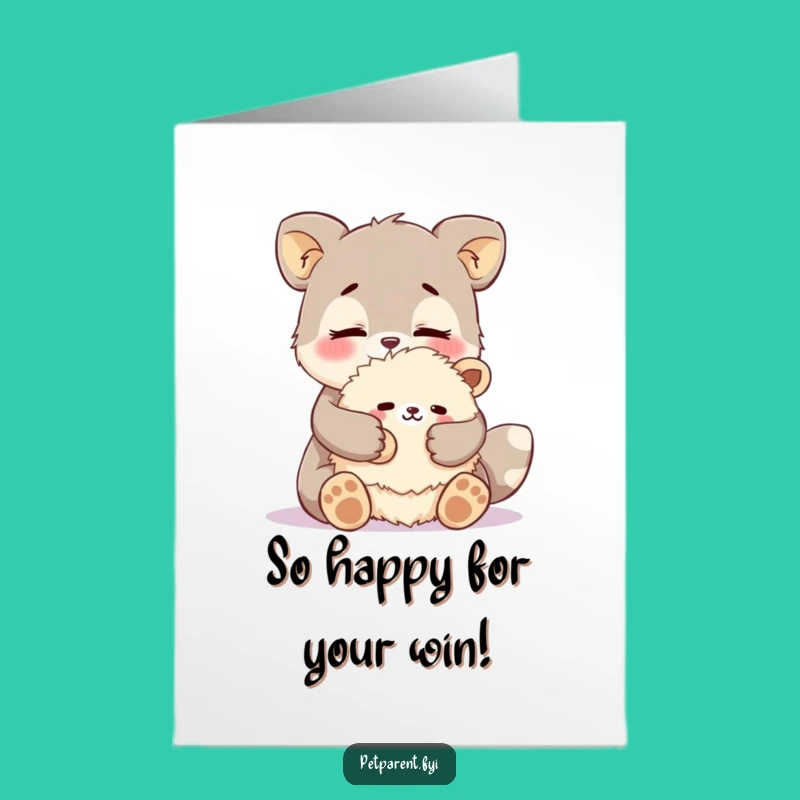 Free Printable Sweet Congrats Card - Funny Downloadable for Heartfelt Moments, Print at Home