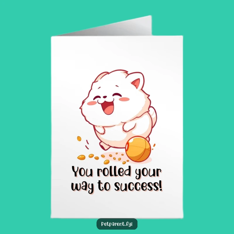 Celebrate milestones with infectious enthusiasm with this free printable congratulations card. Print at home for an uplifting, funny message.
