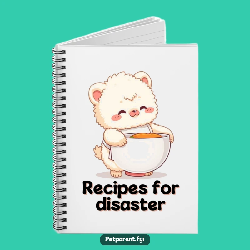 Funny Chef Creature Notebook - Journal Your Culinary Adventures