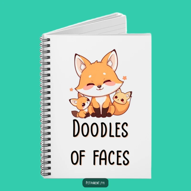 Funny Fox Notebook: Silly Face Journal, Perfect Humorous Gift for Writers