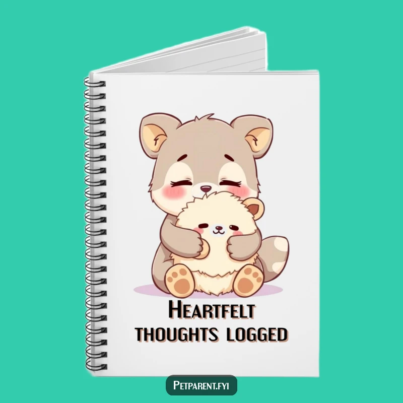 Funny Affectionate Animal Notebook: Journal Your Sweetest Thoughts