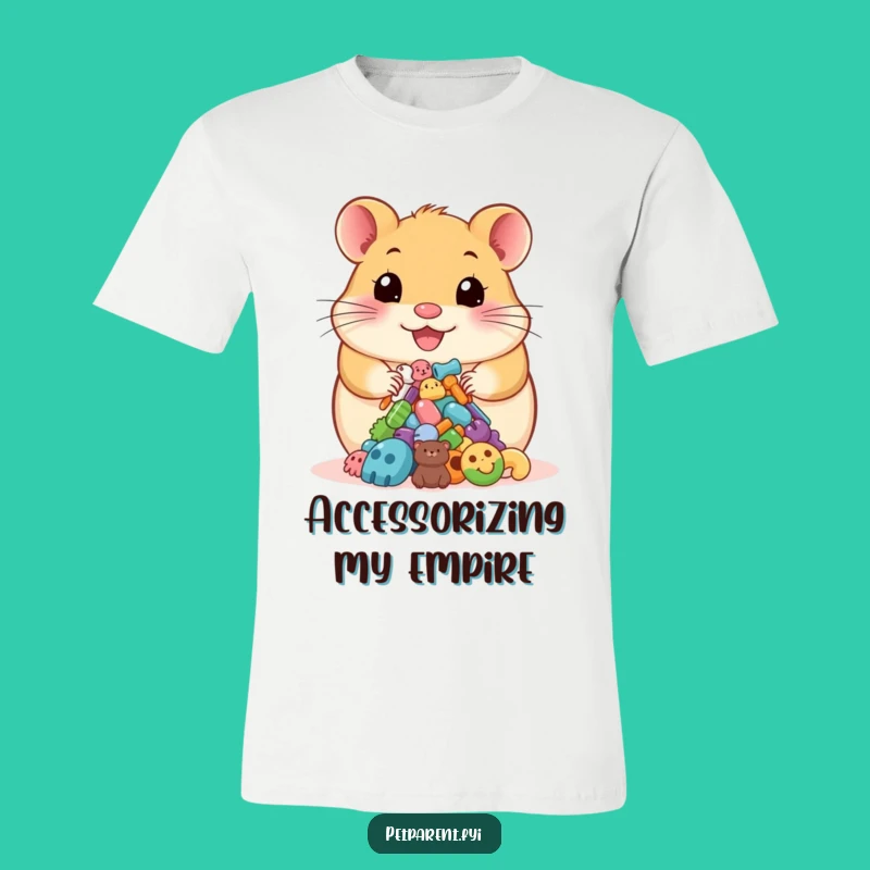 Funny Hamster Accessories T-Shirt: Wear Your Pet Pride Loudly