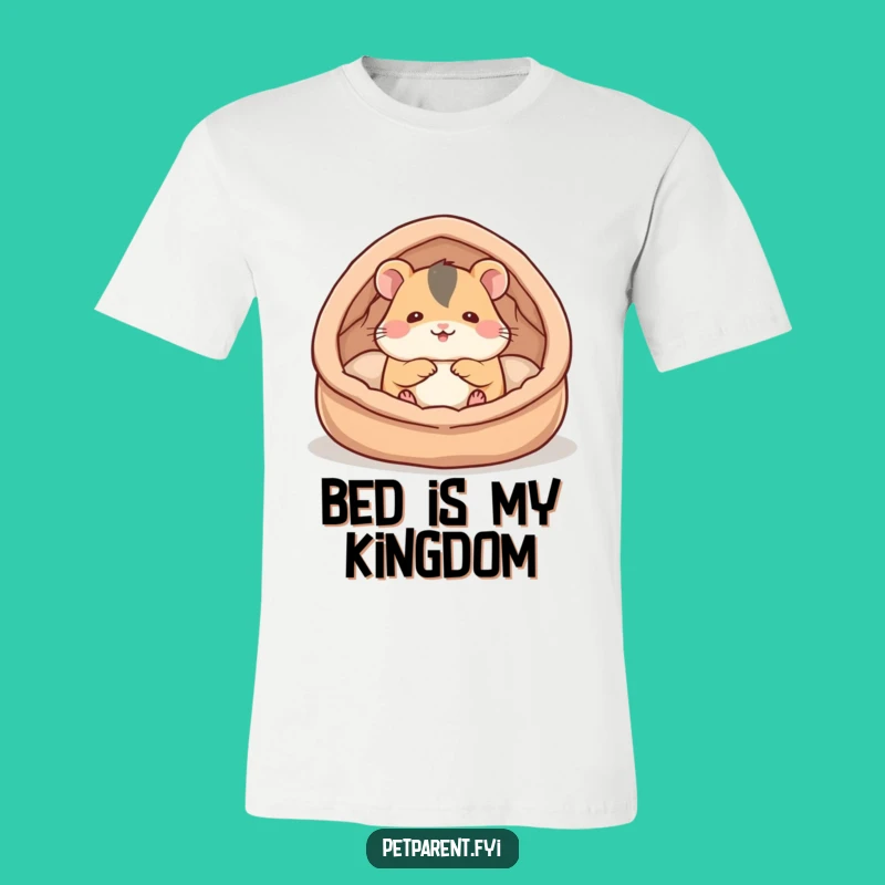 Funny Hamster Nest T-Shirt: Cozy Builder - Comfy & Humorous Tee