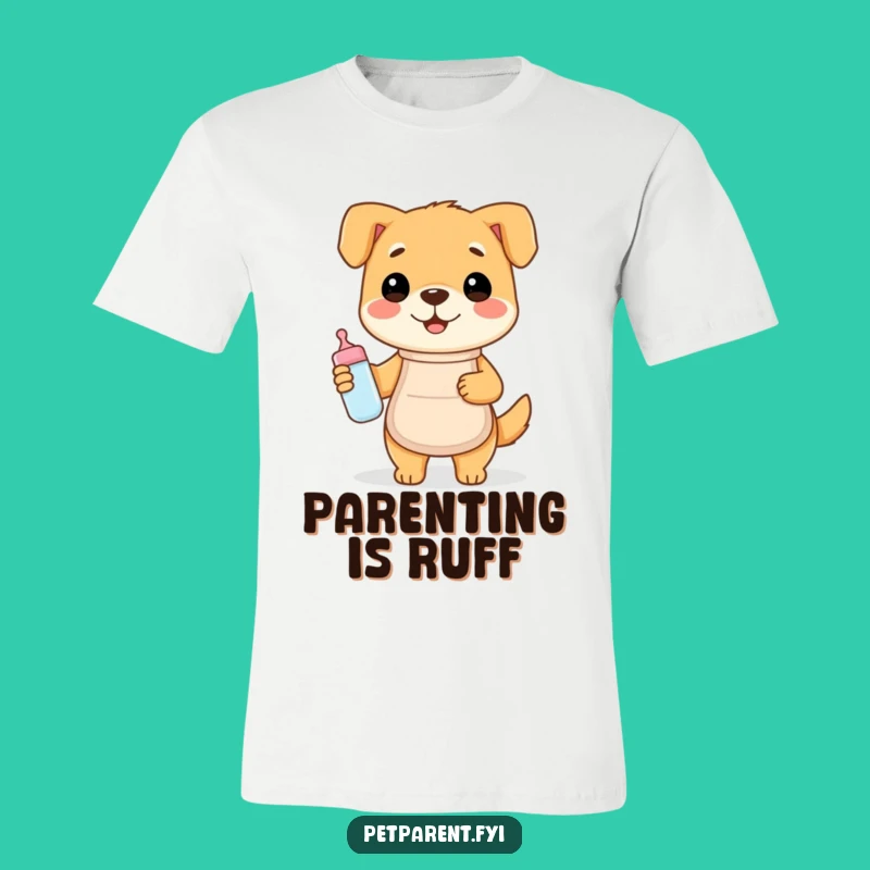 Funny Happy Dog Chef T-Shirt: Wear Your Nurturing Humor!