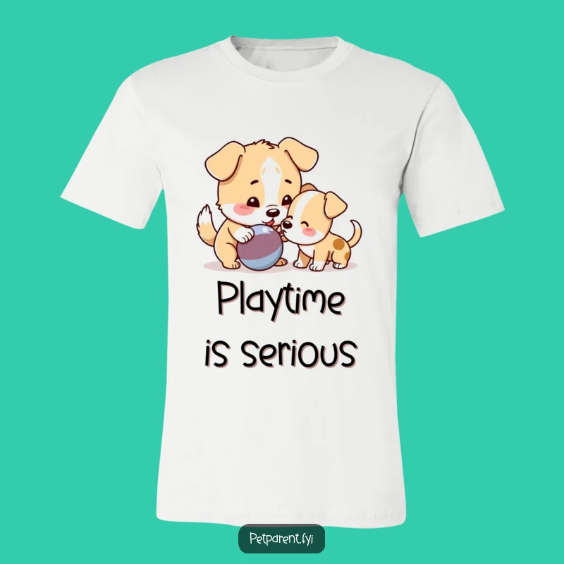 Funny Dog Puppy T-Shirt - Squeaky Toy Fun - Playful Pet Tee Gift