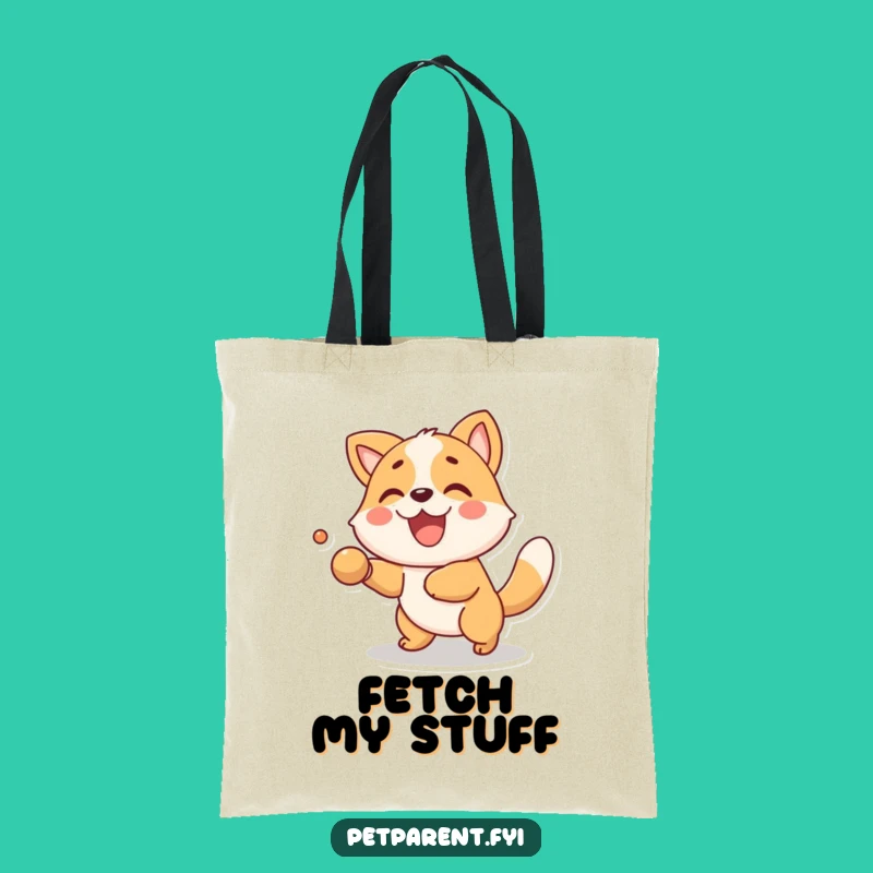 Funny Fetch Animal Tote Bag: Carry Your Fun, Playful Pet Lover Bag, Perfect Funny Gift
