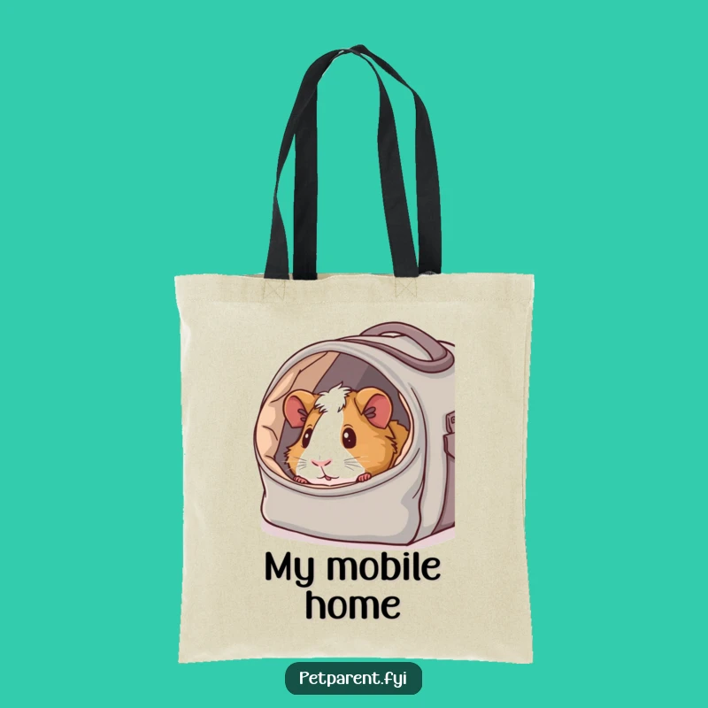 Funny Guinea Pig Carrier Tote Bag: Carry Your Cozy Essentials
