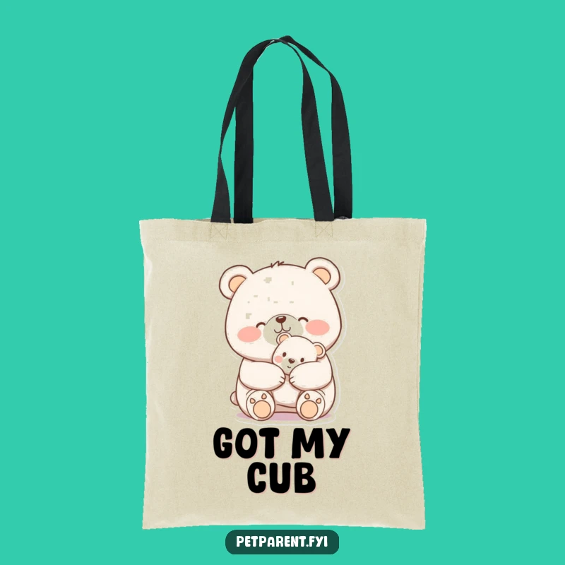 Funny Bear Hugging Teddy Tote Bag: Stylish and Hilarious Carry-All